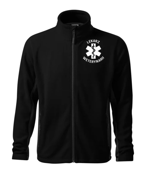 Polar Męski Lekarz weterynarii 220g - Frosty – czarny – przód bez modela