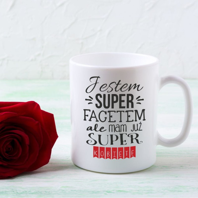 Kubek Jestem Super Facetem
