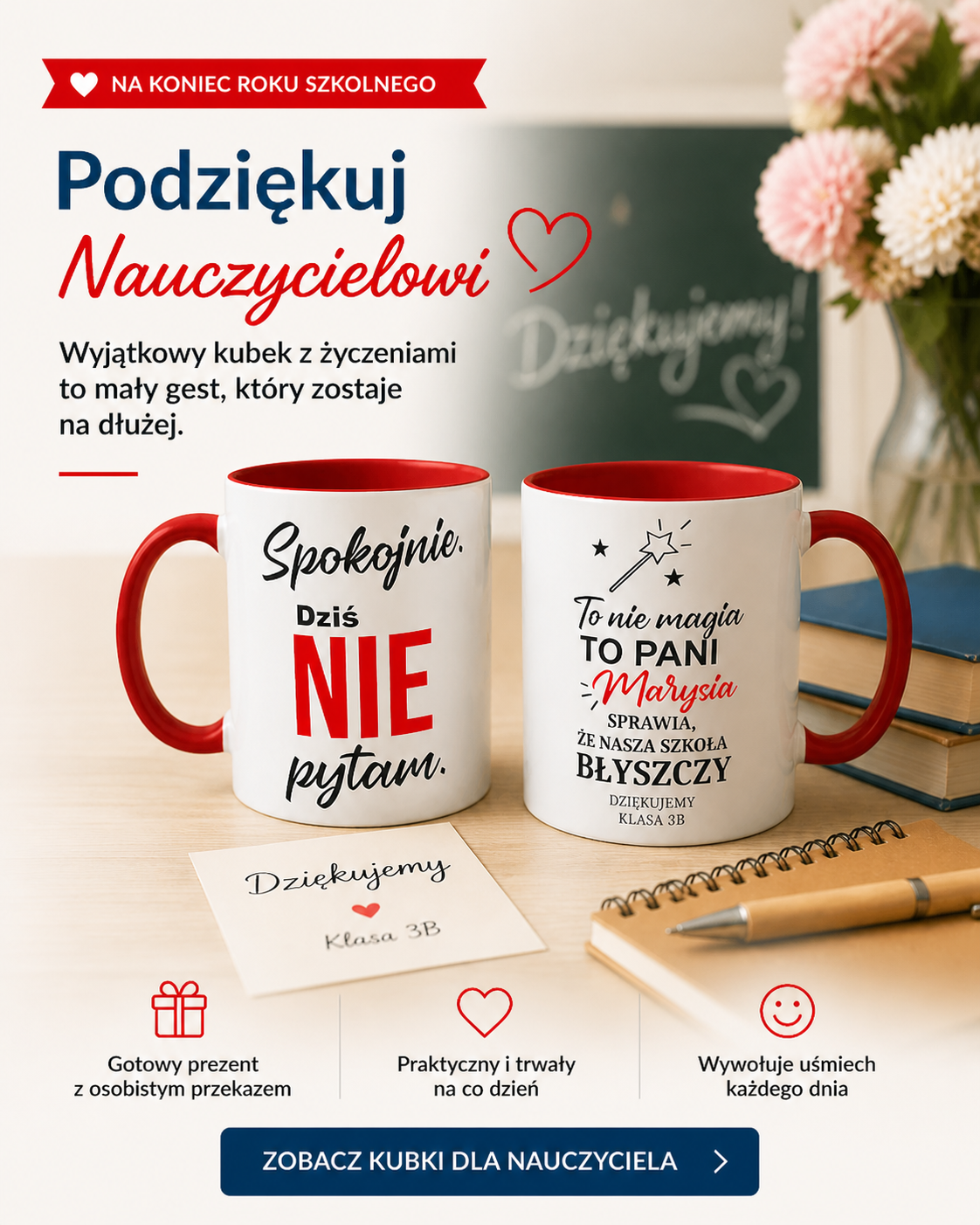 Kubek dla nauczyciela