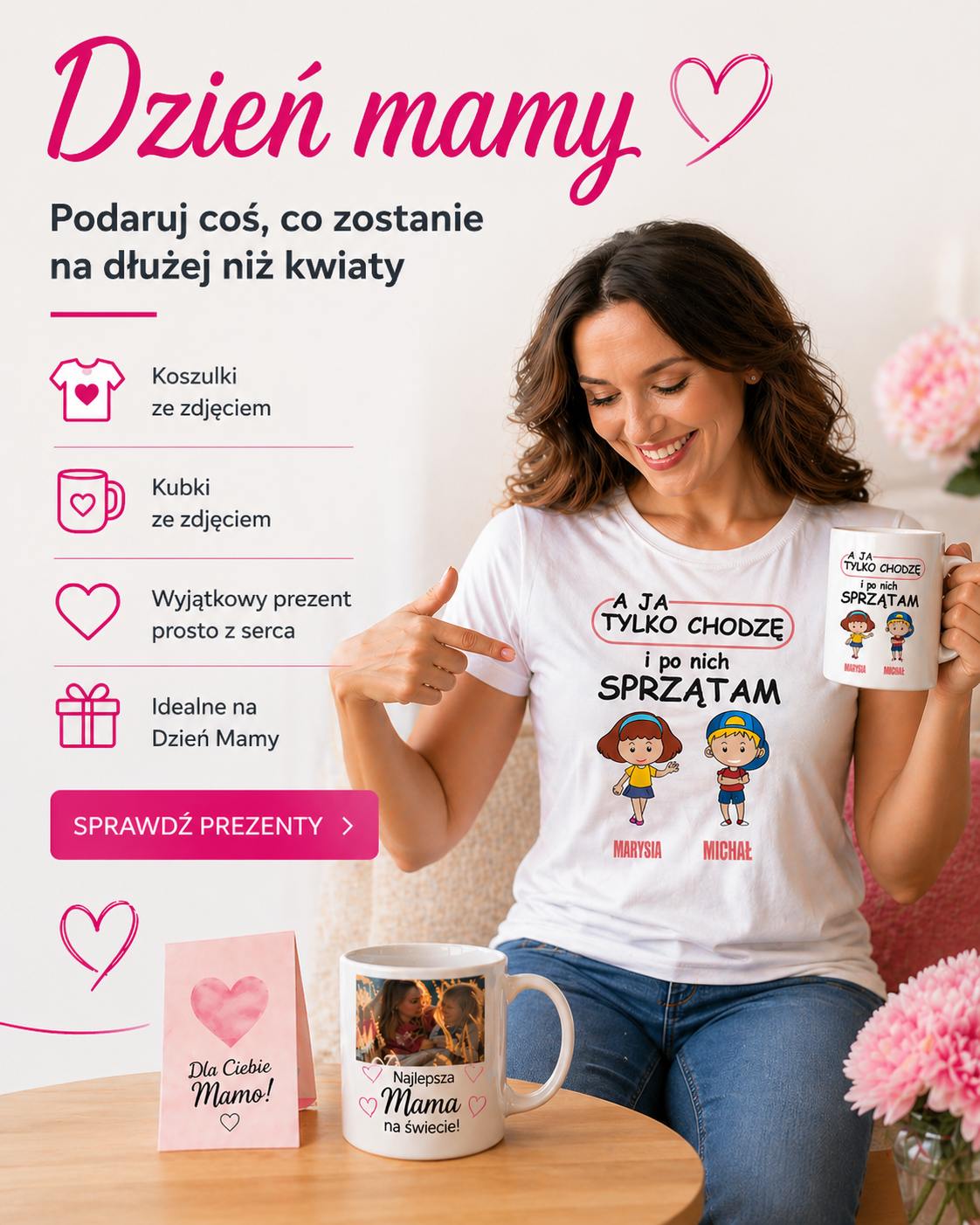 Koszulki na dzień mamy