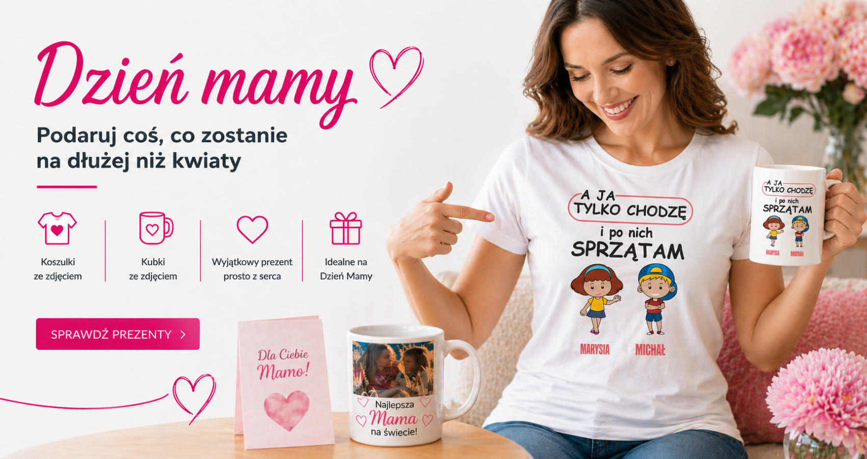 Koszulki na dzień mamy