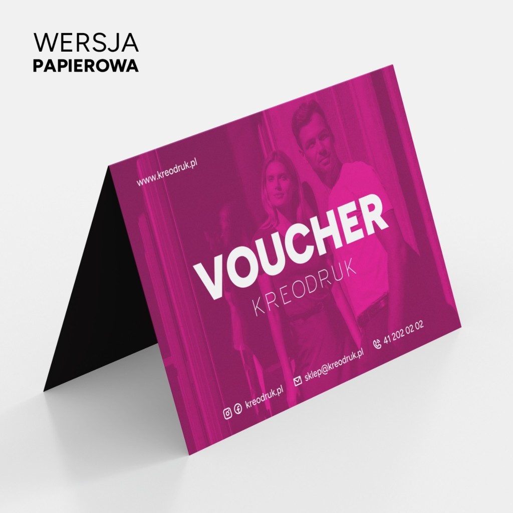 Voucher podarunkowy Kreodruk.pl