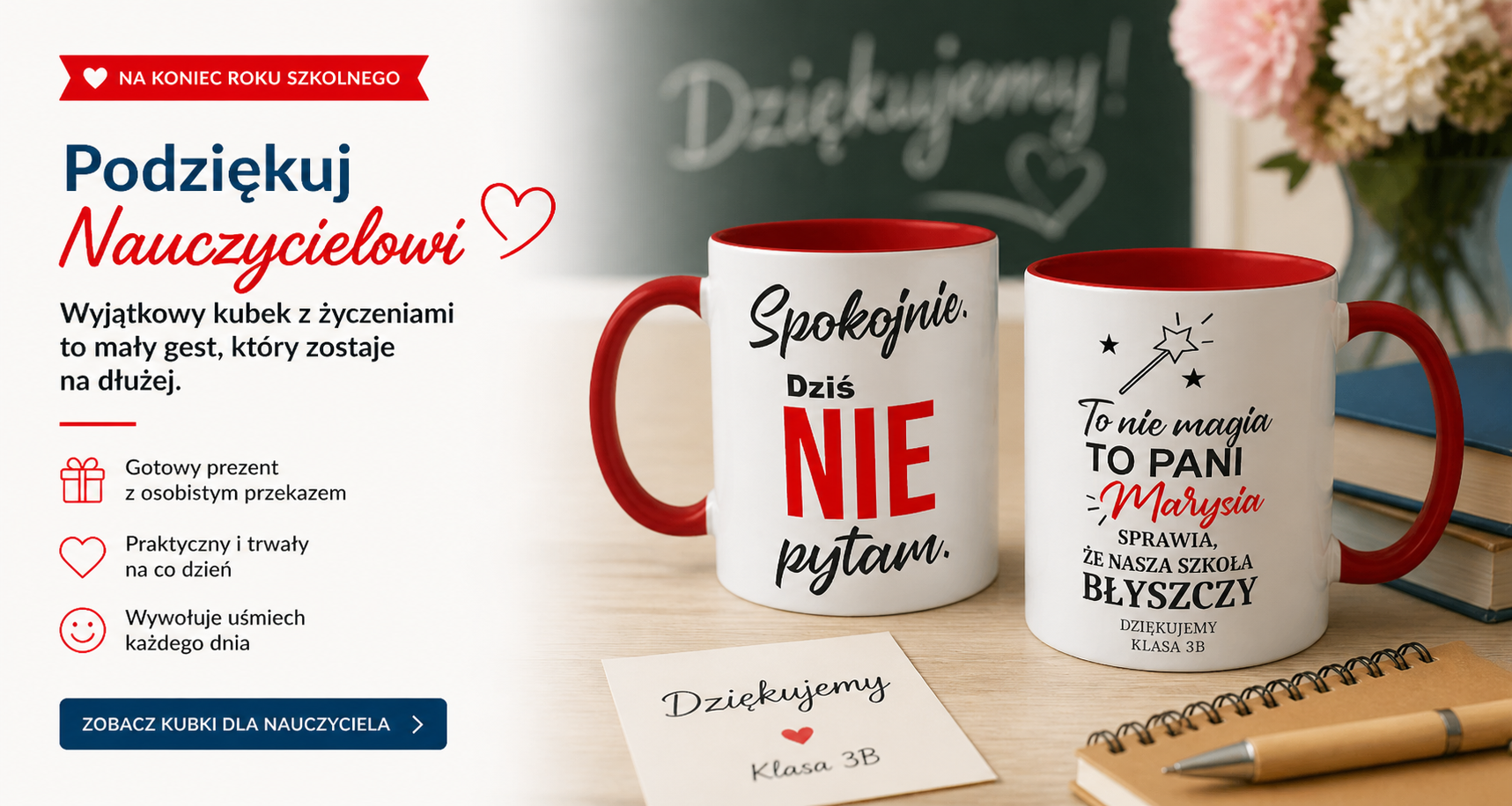 Kubek dla nauczyciela