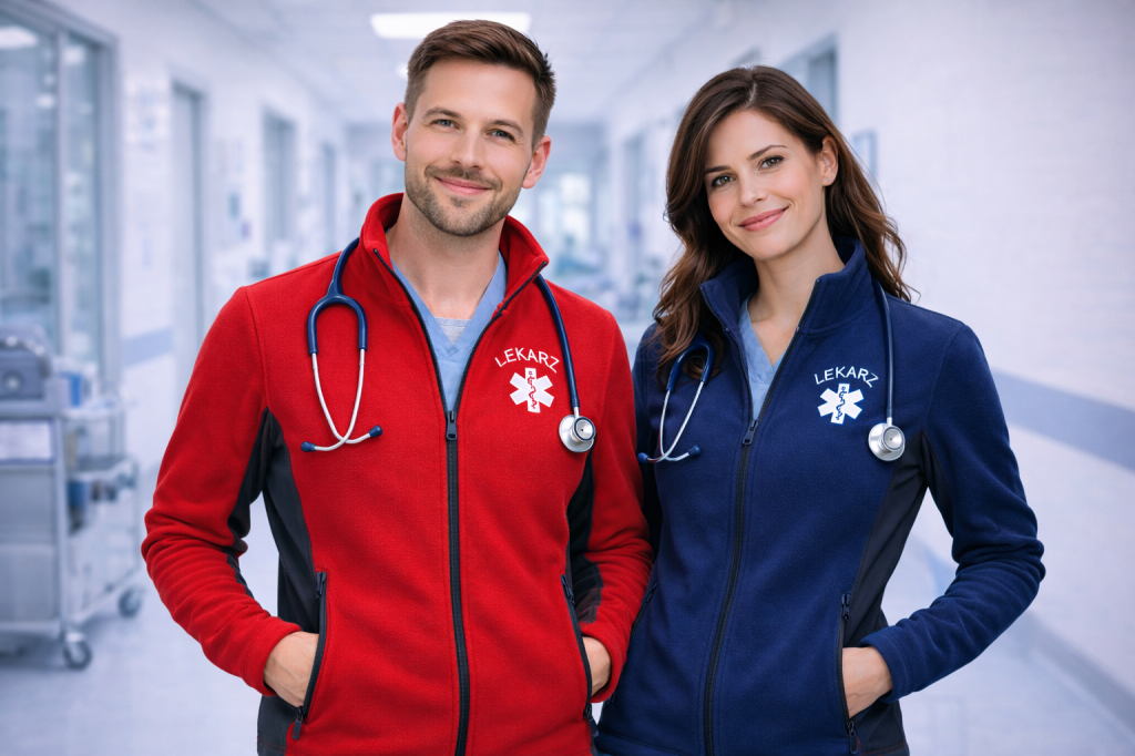 Koszulki i polary medyczne