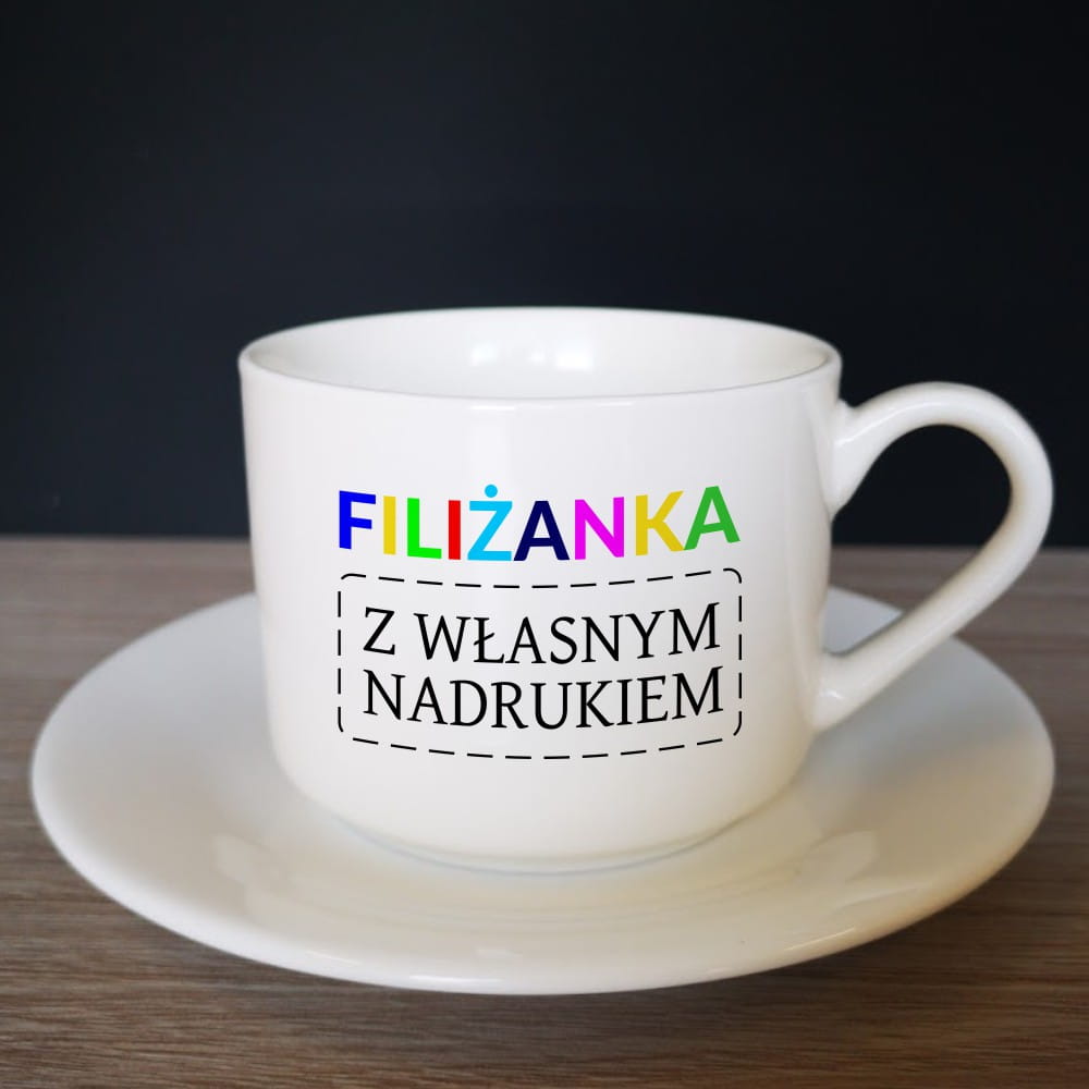 Filiżanka 170ml z Własnym Nadrukiem
