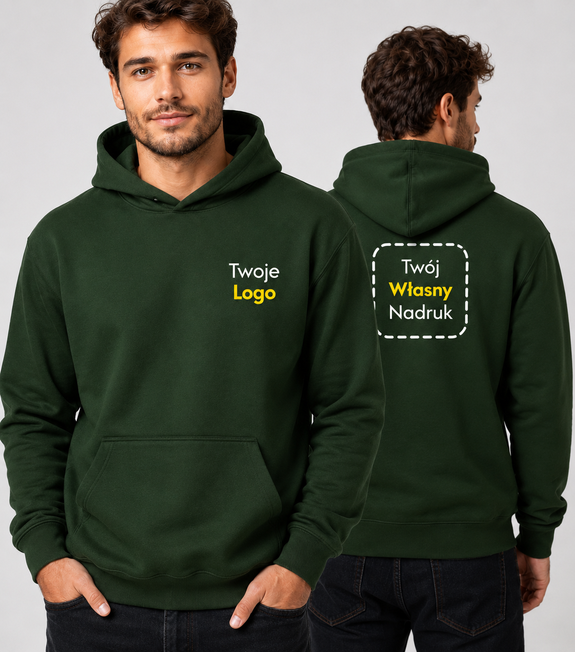 Bluza Unisex z Własnym Nadrukiem 280g - Chill