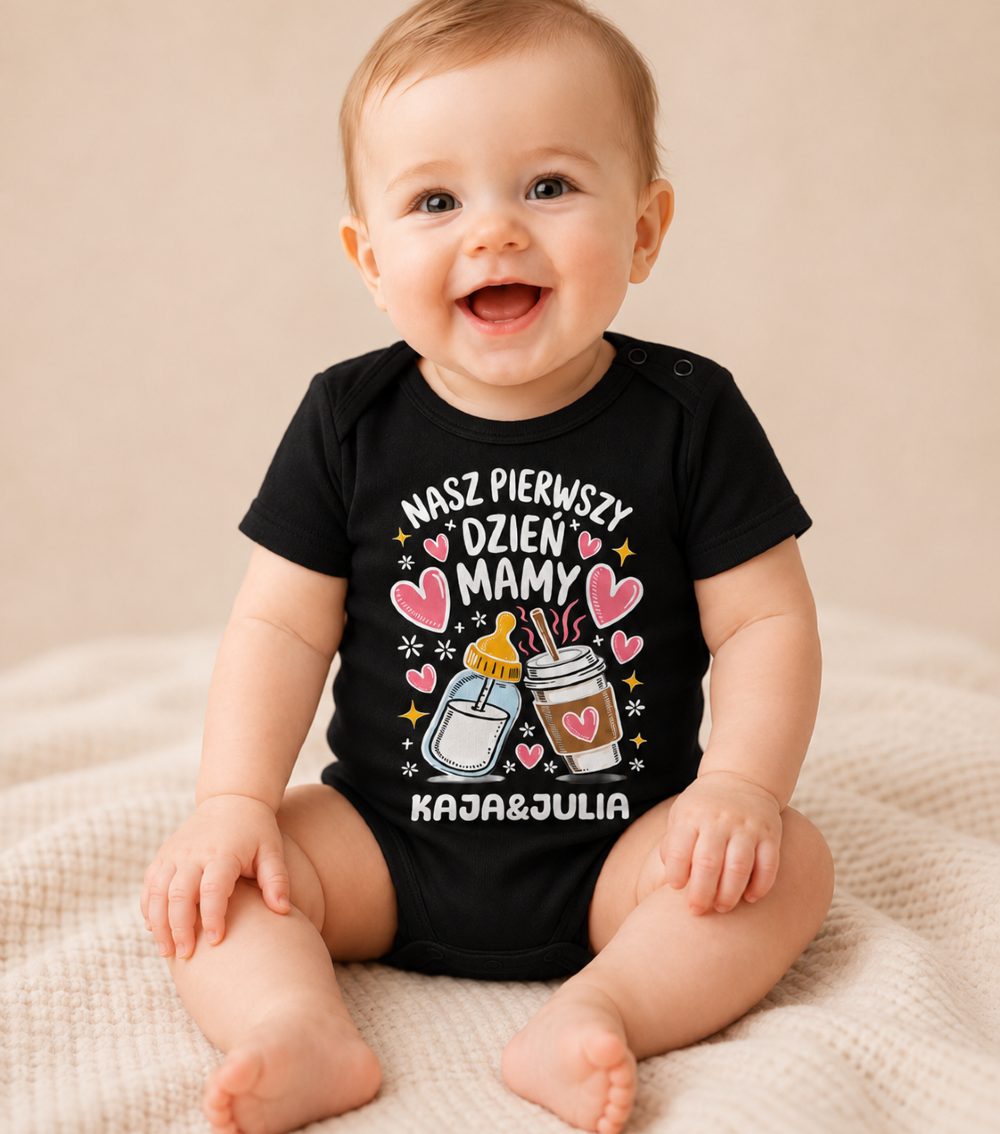 Body Dziecięce Nasz Pierwszy Dzień Mamy